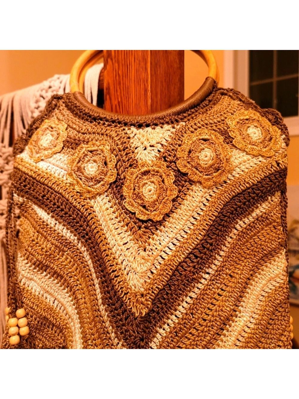 Vintage Crochet Bag
